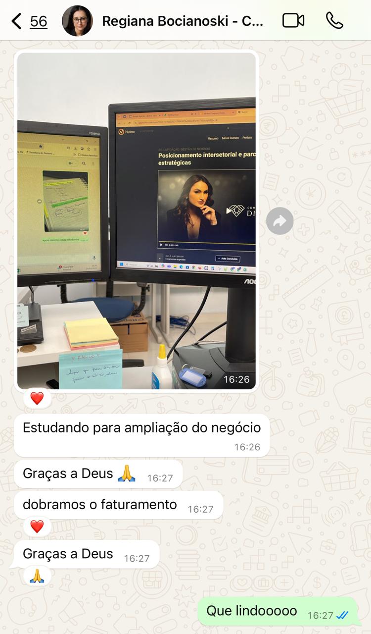 Dobrou o faturamento